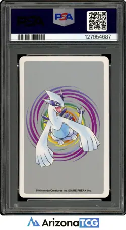 Pokemon 2000 Quilava 156A 7 Of Clubs Pokemon Silver Playing Card Japanese PSA 10 - Image 2