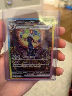 Pokemon TCG Umbreon EX SAR 217/187 Terastal Festival Card NM/Mint Condition - Image 3