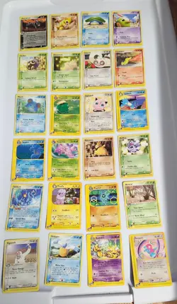 Pokemon TCG E Reader (65 Card) Lot, No Duplicates LOOK!!! READ DESCRIPTION - Image 1