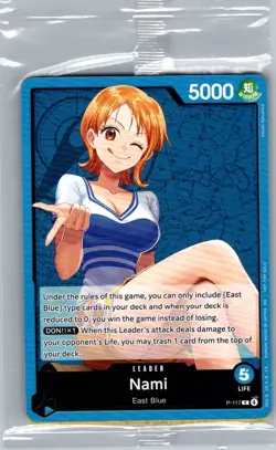 Nami P-117 English One Piece Promotion Cards - One Piece Card - Sealed - Image 1