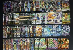 200 Lot Pokemon TCG Chinese Card RR RRR VMAX Charizard Mew Eevee #44 -FI38 - Image 1