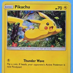 Pokemon Pikachu TCG Holo Promo Card SM04 - Image 2