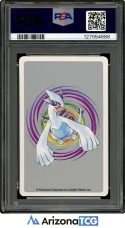 Pokemon 2000 Bayleef 153A 4 Of Clubs Pokemon Silver Playing Card Japanese PSA 9 - Image 2
