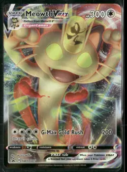 Meowth VMAX - Promo SWSH: Sword & Shield Promo Cards SWSH005 NM - Image 1