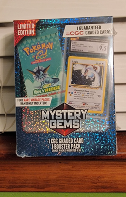 Pokemon Limited Edition Mystery Gems 1 CGC Graded Card & Booster Pack 2025 - Image 2