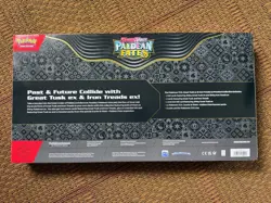 Pokemon Paldean Fates Great Tusk Iron Treads EX Premium Collection Trading Cards - Image 2