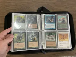 330 Vintage Magic The Gathering Cards Vtg 1990s In Binder - Image 4