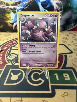 Drapion 23/130 Diamond & Pearl Base Set Rare Pokemon Card - Image 1