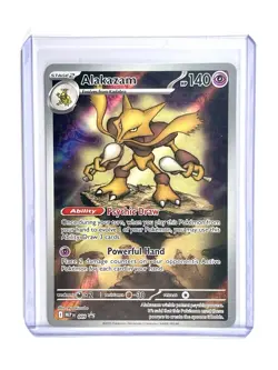Alakazam MEP 009 Mega Evolution Pokemon TCG Black Star Promo Card - Image 3