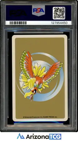 Pokemon 2000 Meganium 7 Of Clubs 154C Pokemon Gold Playing Card Japanese PSA 10 - Image 2