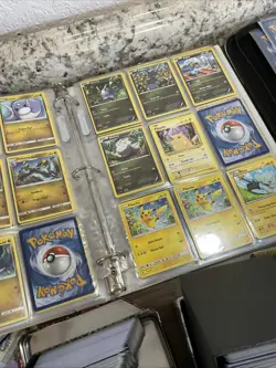 VTG Huge Collection Pokemon Holo 25 POUNDS!! BINDERS CARDS COINS ETC Tins - Image 5