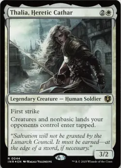 Thalia, Heretic Cathar - FOIL - R Innistrad Remastered 44 - MTG - Image 1