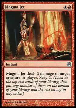 MTG MAGMA JET EXC - ESPLOSIONE DI MAGMA - THS - MAGIC - Image 1