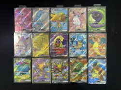 2025 Pokemon TCG S-Chinese Jynx ex Mew ex G 151C #183/151 SR Holo Lot*15 -LU57 - Image 2
