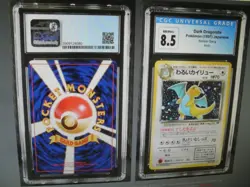 CGC 8.5 NM/Mint+ Dark Dragonite Japanese #149 Rocket Gang Holo Rare Pokemon Card - Image 1