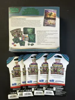 POKEMON Twilight Masquerade Elite Trainer Box ETB & (5) Sleeved Booster Pack New - Image 2