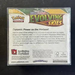 Pokemon Evolving Skies Booster Box Sealed w/ Plastic Case MINT Sword & Shield #2 - Image 3