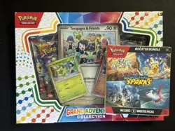 Pokemon TCG Grand Adventure Collection & SURGING SPARKS BOOSTER BUNDLE Sealed - Image 1