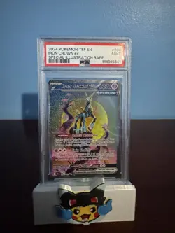 Iron Crown EX Special Illustration 206 PSA 9, 2024 Pokemon Temporal Forces - Image 1