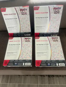 Pokemon TCG Scarlet & Violet 151 Binder Collection Sealed x4 - Image 2