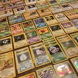 Pokemon Bulk Wotc 200 Card Vintage Lot 1st Edition Rare Holo Shadowless - Image 1