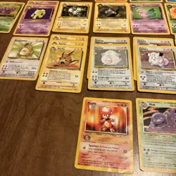 Pokemon Bulk Wotc 200 Card Vintage Lot 1st Edition Rare Holo Shadowless - Image 3