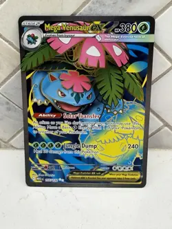 Pokemon TCG Mega Venusaur EX 155/132 Ultra Rare Mega Evolution MINT CONDITION - Image 1