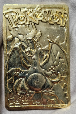 Charizard Pokemon Gold Trading Card Burger King 1999 - Image 4