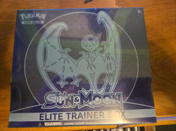 Sun and Moon Base - Lunala ETB - Elite Trainer Box Pokemon TCG Factory Sealed - Image 1