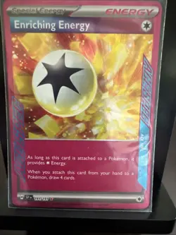 Pokemon TCG - Surging Sparks - Enriching Energy - 191/191 - Ace Spec - Near Mint - Image 1