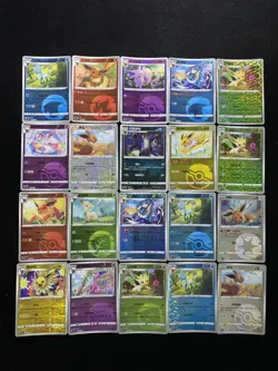 2025 Pokemon TCG S-Chinese Gem Pack VOL.2 Eevee Espeon Ball Holo Lot*20 -BL25 - Image 2