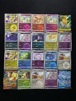 2025 Pokemon TCG S-Chinese Gem Pack VOL.2 Flareon Master Ball Holo Lot*20 -BL25 - Image 2