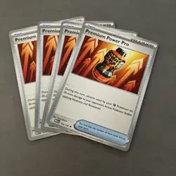 Pokemon TCG Playset - 4x Premium Power Pro 124/132 Mega Evolution - NM - Image 1