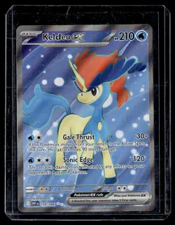 2025 Scarlet & Violet Series - White Flare Keldeo Ex Ultra Rare #159 - Image 1