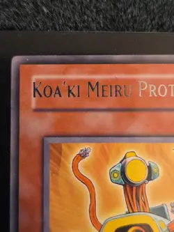 *Misprint* Koa'ki Meiru Prototype TSHD-EN082 - Yu-Gi-Oh! 1st Edition Nameshift - Image 2