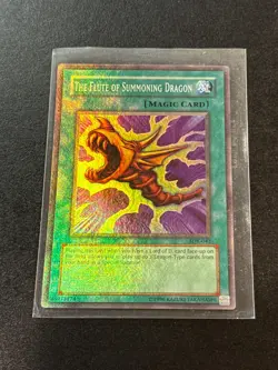 1996 Vintage Yu-Gi-Oh! The Flute of Summoning Dragon Magic Card #SDK-042 - Image 1