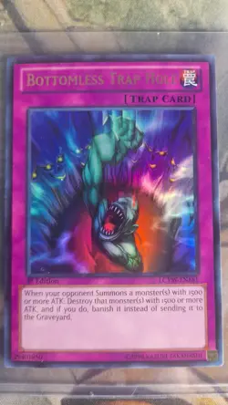 Bottomless Trap Hole - 1st Ed - LCYW EN181 - YuGiOh - Image 1