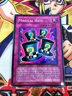 Magical Hats psv-e033 1st Edition (LP) Super Rare Yu-Gi-Oh! - Image 1