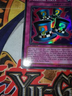 Magical Hats psv-e033 1st Edition (LP) Super Rare Yu-Gi-Oh! - Image 3