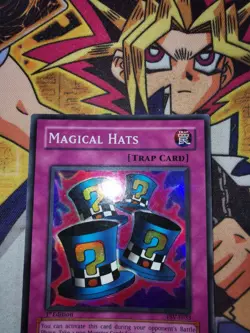 Magical Hats psv-e033 1st Edition (LP) Super Rare Yu-Gi-Oh! - Image 4