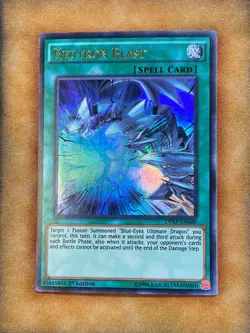 Yugioh Neutron Blast DPRP-EN008 Ultra Rare 1st Ed LP - Image 1