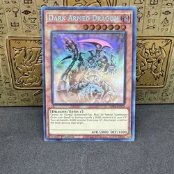 Yugioh Dark Armed Dragon GFP2-EN179 Ghost Rare 1st Edition NM - Image 1