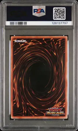 2025 YU-GI-OH! OVER RUSH RARE #JP012 RED-EYES PLUTO DRAGON PSA 10 - Image 2