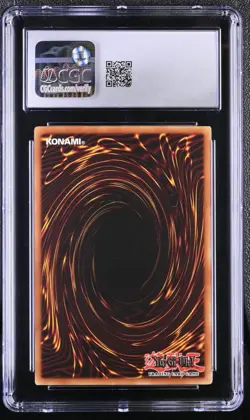 CGC 8.5 Yugioh 2002 Tournament Pack 1st Season TP1-005 White Holo SR Faded Error - Image 2