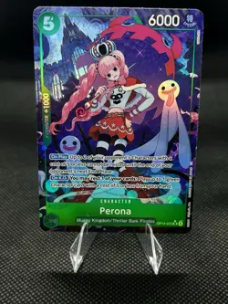 Perona OP14-033 Alternate Art - The Azure Sea’s Seven One Piece TCG English - Image 1