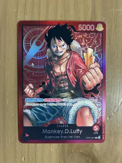 Monkey.D.Luffy (001) Errata RARE ST01-001 One Piece Straw Hat Crew🤠 - Image 1