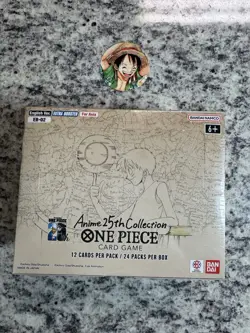 One Piece TCG EB02: Anime 25th Collection BOOSTER BOX EB02 - SEALED - Image 1