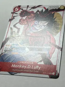 Monkey.D.Luffy ST01-012 (3rd Anniversary Tournament Promo) 3 Brothers Pack - Image 3