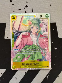 Kozuki Hiyori OP06-106 Wings of The Captain Super Rare One Piece - Image 1