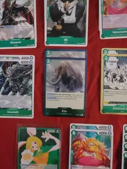 One Piece TCG Green Carrot Complete Custom Deck - Ready to play with DON - Image 2